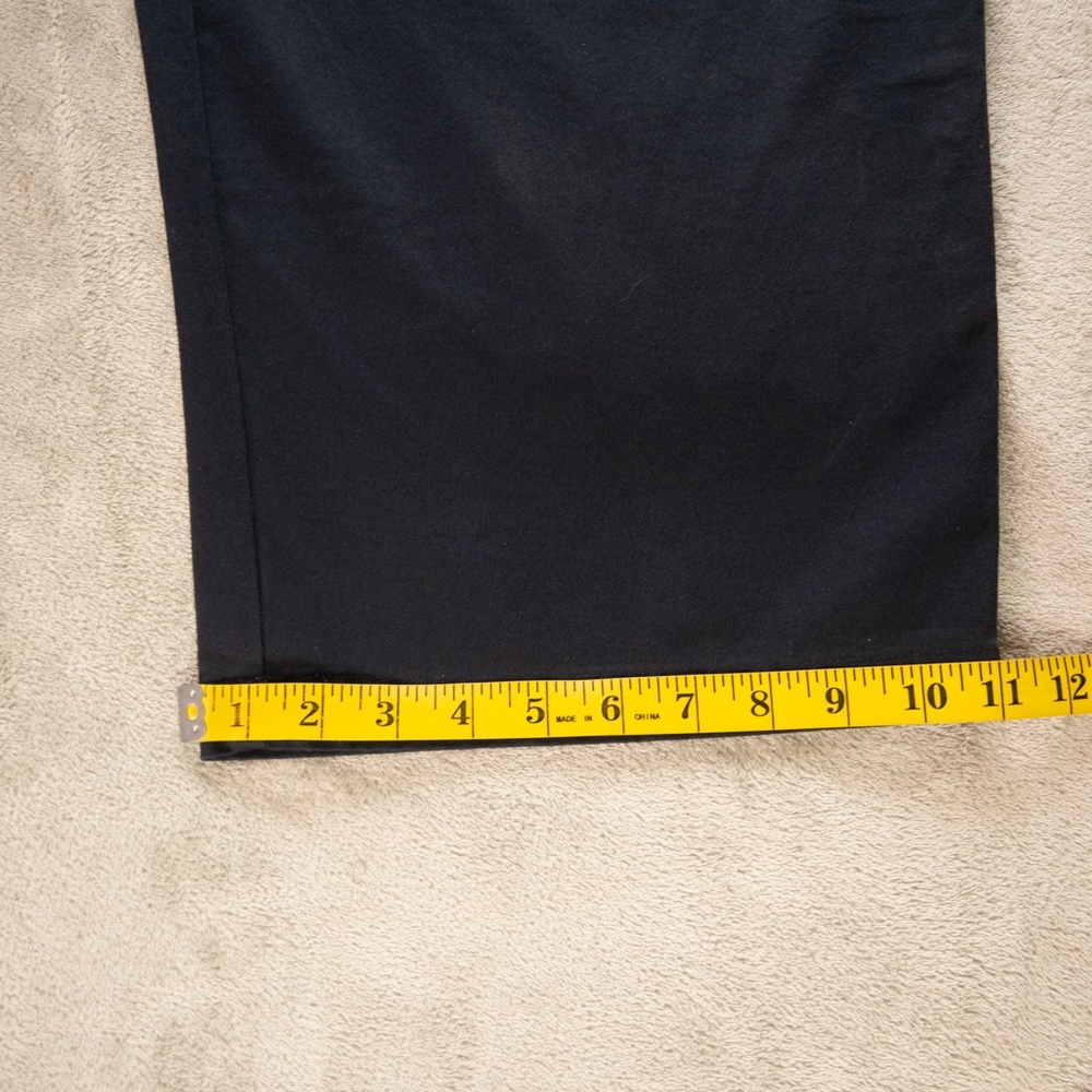 George Foreman Men's Big & Tall Blue Chino Pants Size 52x28 Relaxed Fit Plus - Picture 12 of 12